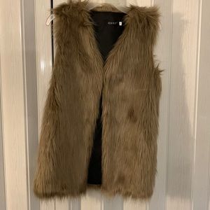 Ladies Faux Fur Vest